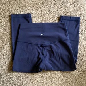 Lululemon Align Cropped Legging. Worn down in butt area with obvious piling